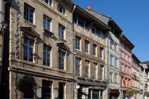Rouen (Seine Maritime), rue Eau de Robec