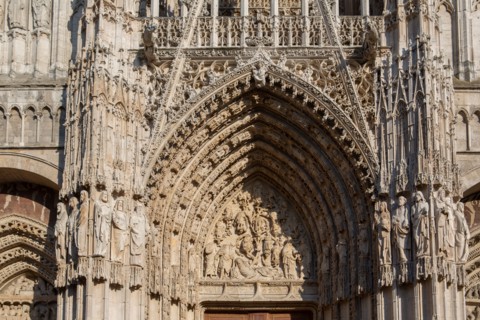 Rouen (Seine Maritime), cathédrale Notre-Dame