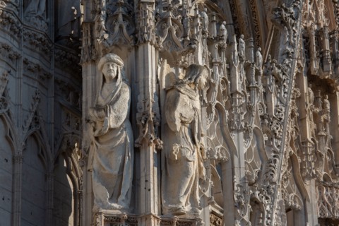 Rouen (Seine Maritime), cathédrale Notre-Dame