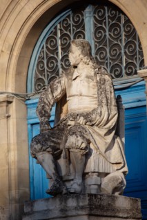 Rouen (Seine Maritime), Museum of Fine Arts, statue of Michel Anguier