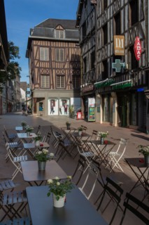 Rouen (Seine Maritime), rue de l'Hôpital