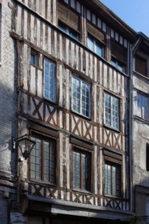 Rouen (Seine Maritime), rue Eau de Robec