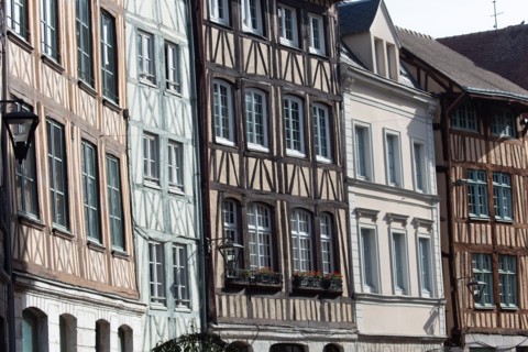 Rouen (Seine Maritime), rue Eau de Robec
