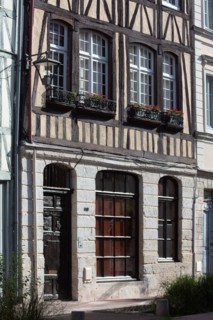 Rouen (Seine Maritime), rue Eau de Robec