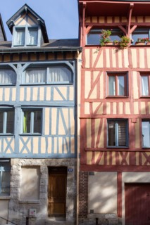 Rouen (Seine Maritime), rue Eau de Robec