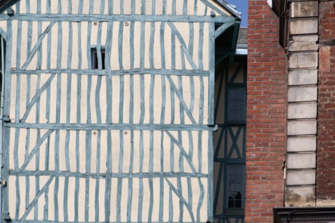 Rouen (Seine Maritime), rue Eau de Robec
