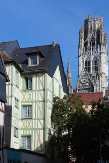 Rouen (Seine Maritime), passage de la Grande Mesure