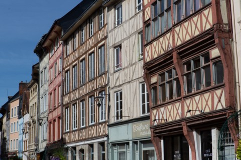 Rouen (Seine Maritime), rue Eau de Robec