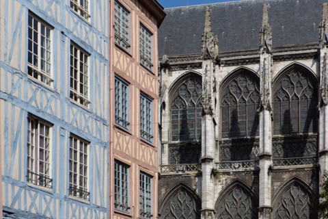 Rouen (Seine Maritime), rue des Boucheries Saint-Ouen