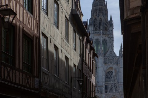 Rouen (Seine Maritime), rue Saint-Romain