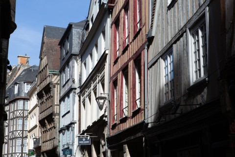 Rouen (Seine Maritime), rue Saint-Romain