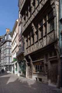 Rouen (Seine Maritime), rue Saint-Romain