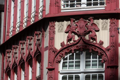 Rouen (Seine Maritime), rue du Gros Horloge