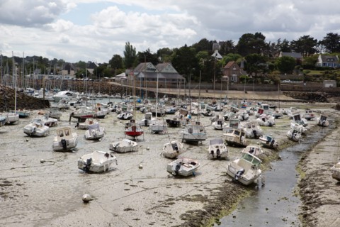Pléneuf Val André, port, harbour of Dahouët (Côtes d'Armor)