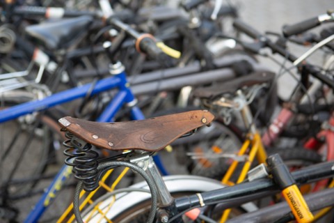 Paris, stationnement de vélos