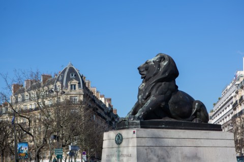 Paris, place Denfert Rochereau