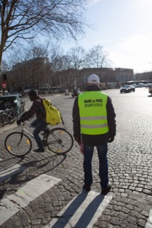 Paris, agent de la Sécurité Ecoles