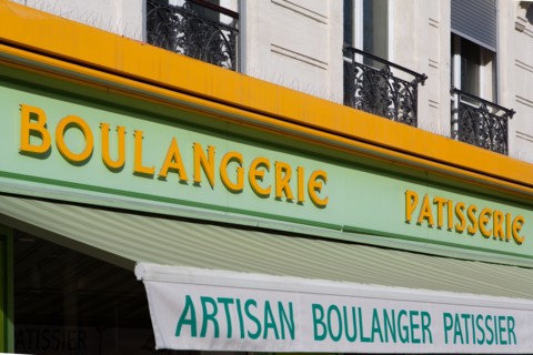 Paris, enseigne de boulangerie