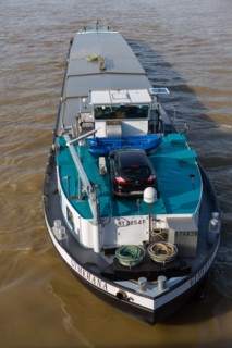 Paris, péniche sur la Seine