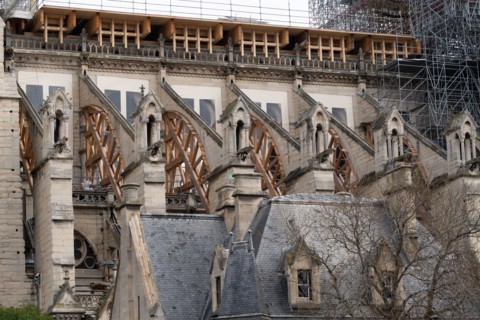 Cathédrale Notre-Dame de Paris, un an après l’incendie du 15 avril 2019