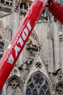 Cathédrale Notre-Dame de Paris, one year after the fire on the evening of 15 April 2019