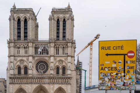 Cathédrale Notre-Dame de Paris, un an après l’incendie du 15 avril 2019