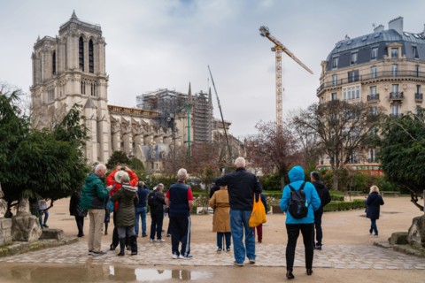 Cathédrale Notre-Dame de Paris, un an après l’incendie du 15 avril 2019