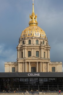 Paris, ephemeral boutique Céline near the Invalides
