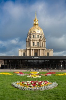 Paris, ephemeral boutique Céline near the Invalides