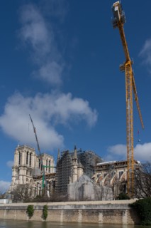 Cathédrale Notre-Dame de Paris, un an après l’incendie du 15 avril 2019