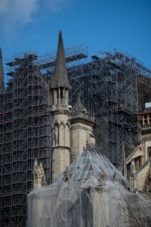 Cathédrale Notre-Dame de Paris, un an après l’incendie du 15 avril 2019