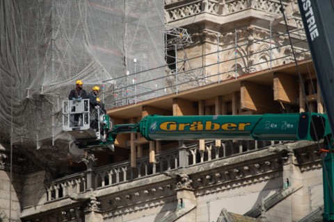 Cathédrale Notre-Dame de Paris, un an après l’incendie du 15 avril 2019