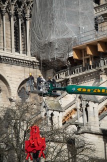 Cathédrale Notre-Dame de Paris, un an après l’incendie du 15 avril 2019