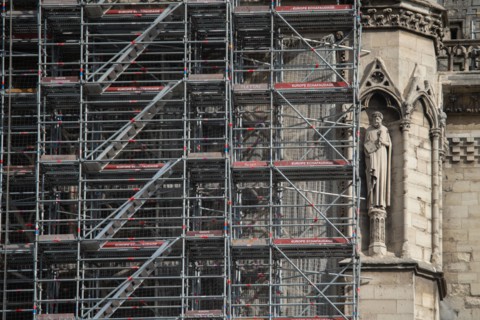 Cathédrale Notre-Dame de Paris, un an après l’incendie du 15 avril 2019