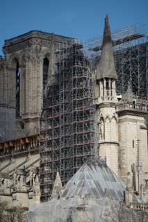 Cathédrale Notre-Dame de Paris, un an après l’incendie du 15 avril 2019