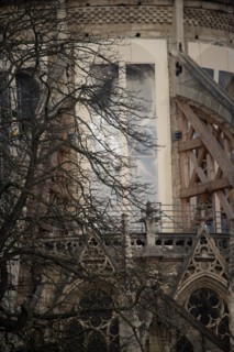 Cathédrale Notre-Dame de Paris, one year after the fire on the evening of 15 April 2019