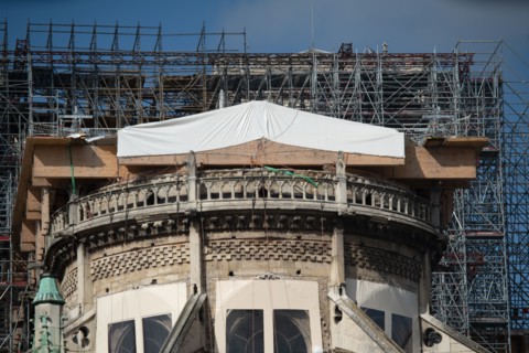 Cathédrale Notre-Dame de Paris, un an après l’incendie du 15 avril 2019