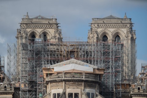 Cathédrale Notre-Dame de Paris, un an après l’incendie du 15 avril 2019