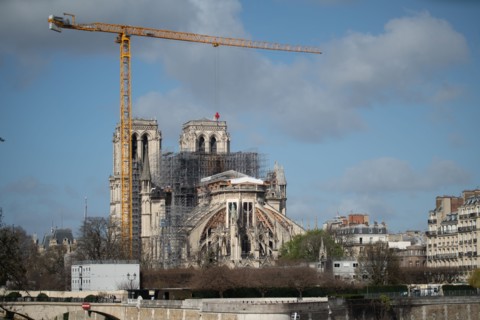 Cathédrale Notre-Dame de Paris, un an après l’incendie du 15 avril 2019