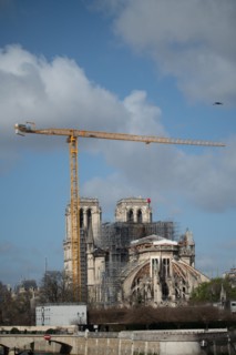 Cathédrale Notre-Dame de Paris, un an après l’incendie du 15 avril 2019
