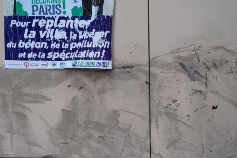 Paris, political poster