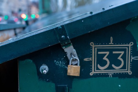 Paris, boites de second hand sellers fermées pour cause d’coronavirus outbreak (Covid-19)
