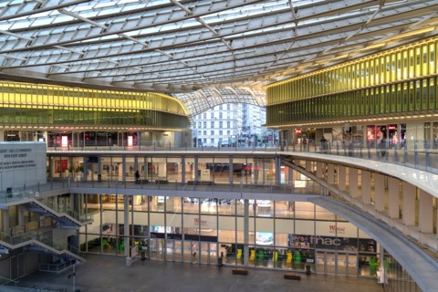 Paris, la Canopée closed to prevent spread of coronavirus