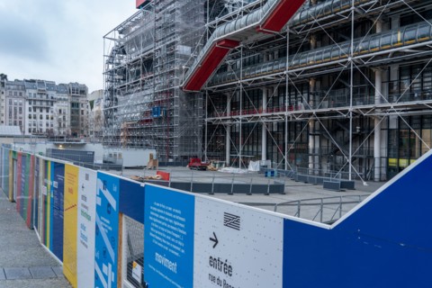 Paris, Centre Pompidou fermé pour cause d’épidémie de coronavirus
