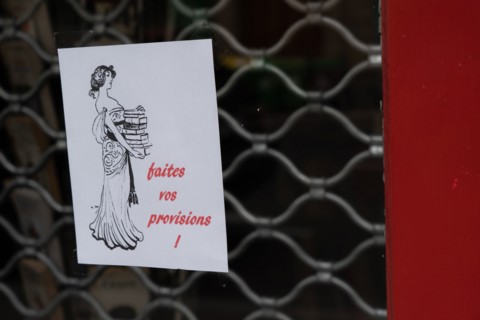 Paris, library closed to prevent spread of coronavirus