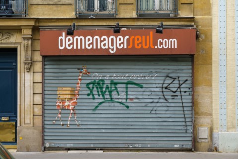 Paris during lockdown, April 2020