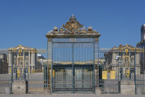 Le château de Versailles fermé à cause de l'épidémie de Covid-19