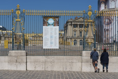 Le château de Versailles fermé à cause de l'épidémie de Covid-19