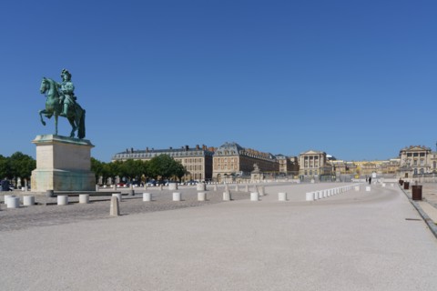 Le château de Versailles fermé à cause de l'épidémie de Covid-19