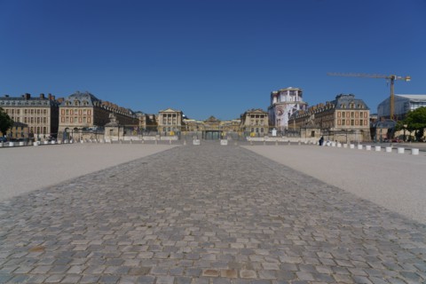 Le château de Versailles fermé à cause de l'épidémie de Covid-19